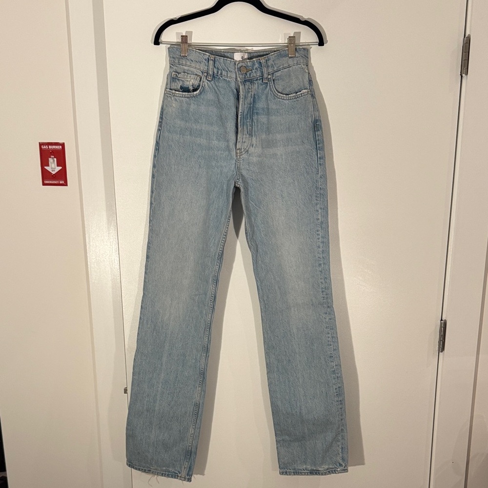Anine Bing Women's Denim Jeans in Light Blue